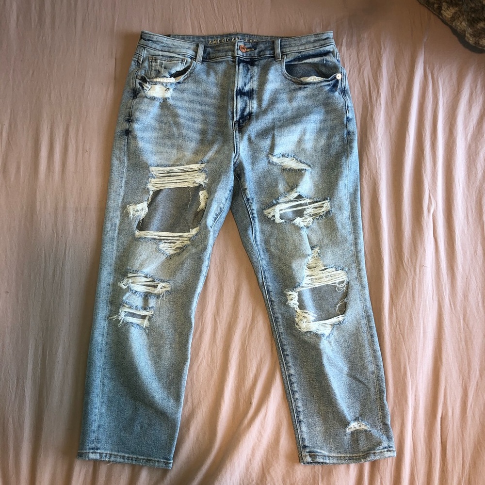 AE Stretch Mom Jean